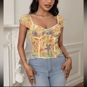 SHEIN Sheer Top
